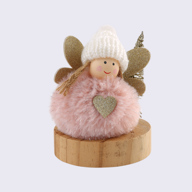 Fairy Fairy Cute Fur Ball Angel Decoration