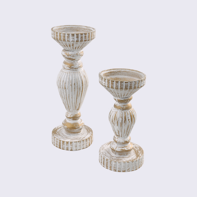 Retro European Style Die Candle Holder Nordic Creative Candlelight Dinner Decoration